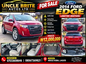 Ford Edge Limited 4dr SUV AWD (3.5L 6cyl 6A) 2014 Burgundy