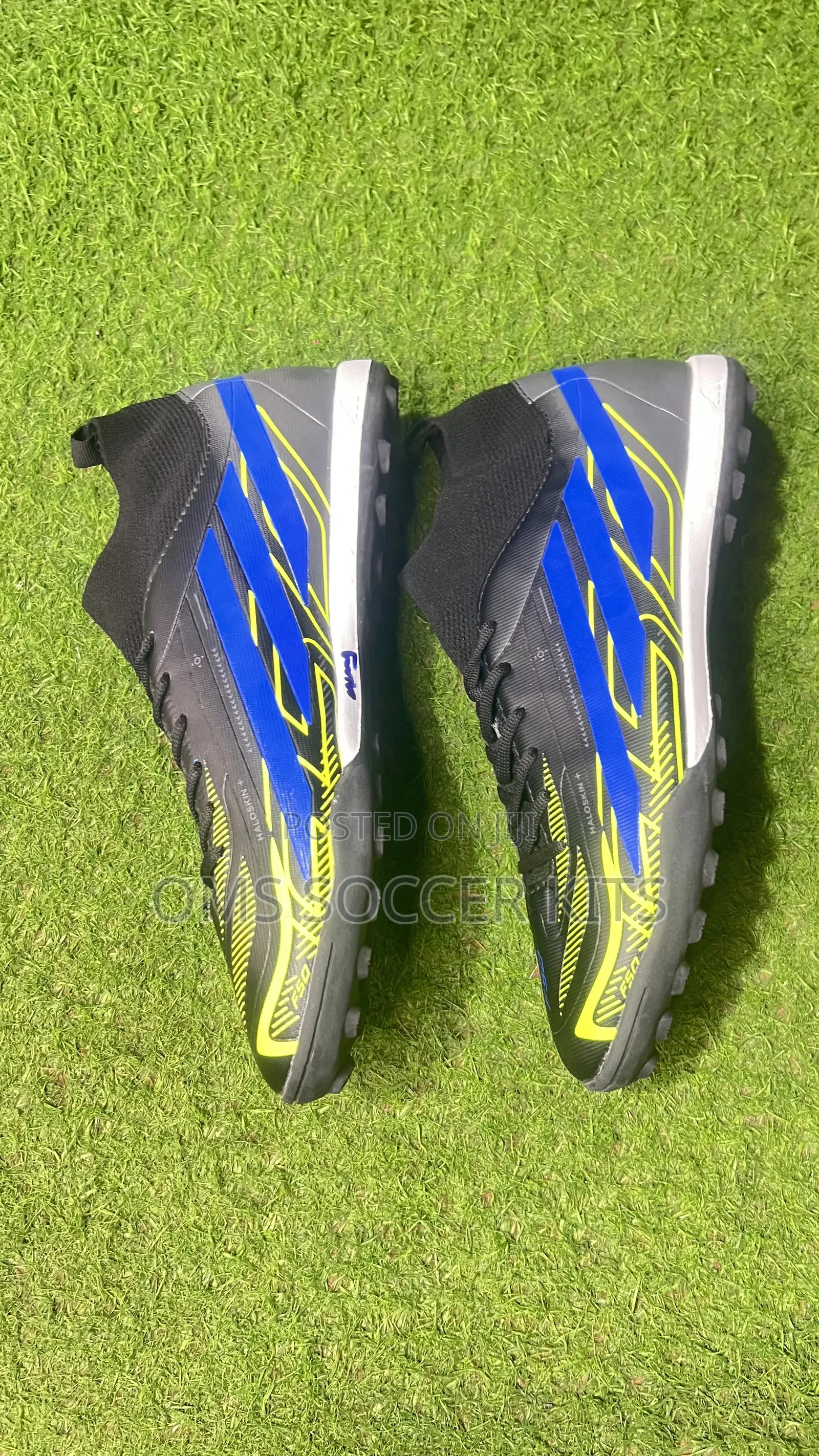 ADIDAS F50 Astroturf Canvas Boot (Ash)(45)