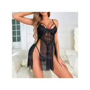 Mesh Sexy Lace Pajamas Lingerie for Women