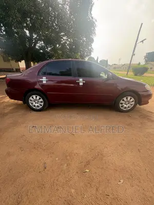 Toyota Corolla 2006 Maroon