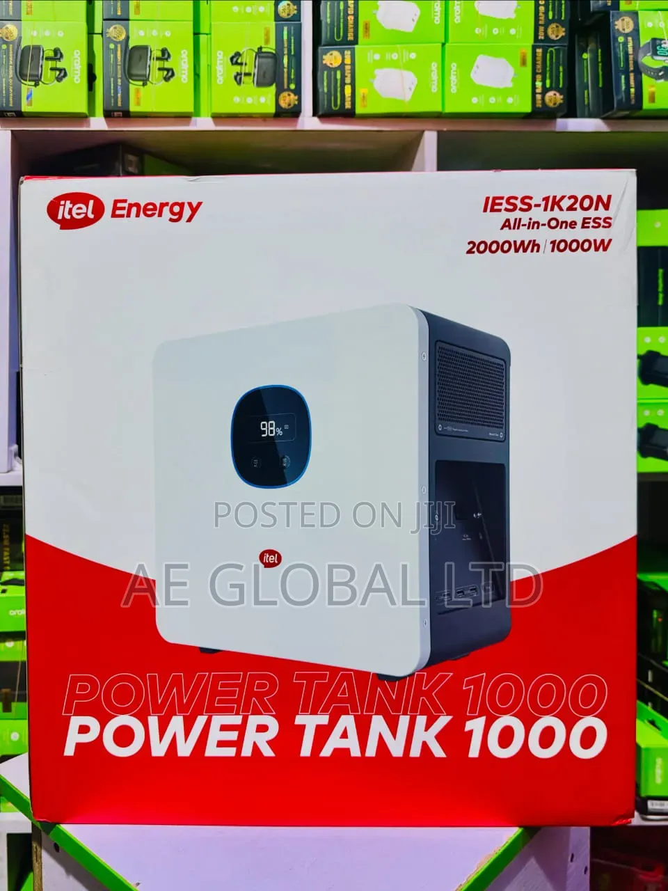 Itel Power Tank 2000kwh/1000w