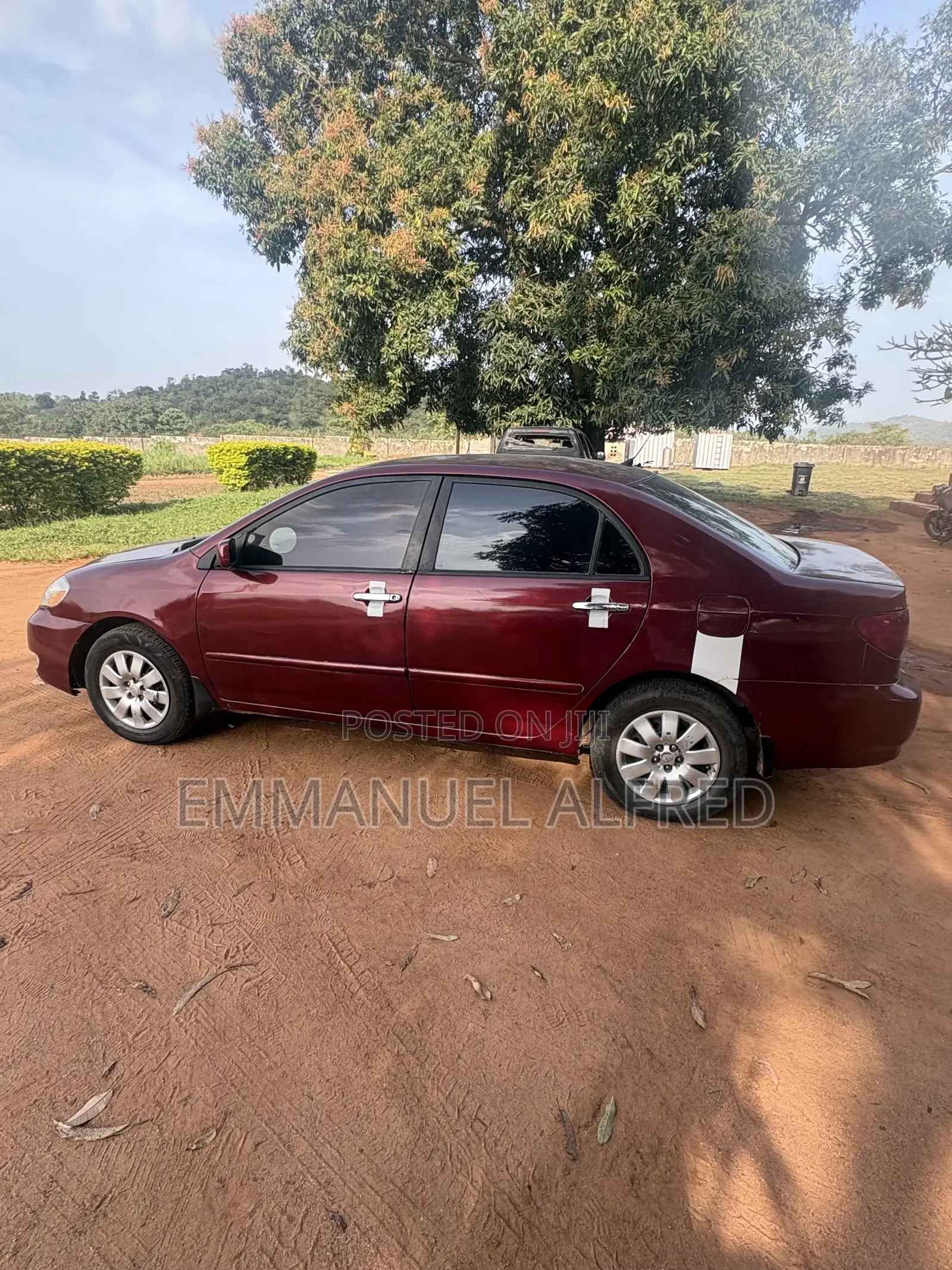 Toyota Corolla 2006 Maroon
