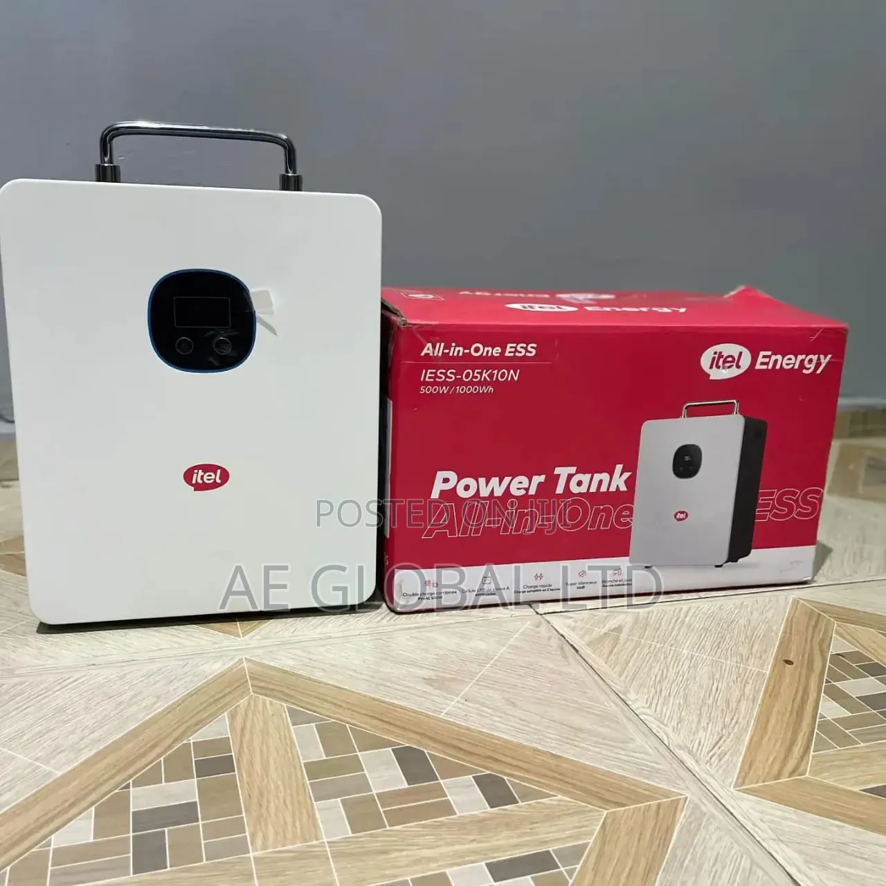 Itel Power Tank 1000kwh/500w
