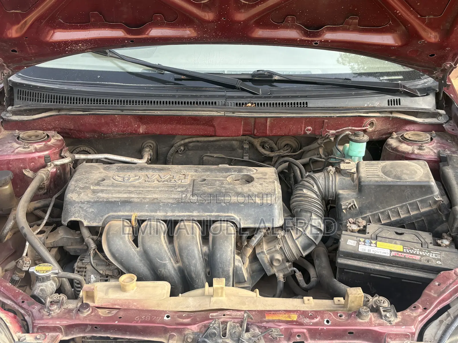 Toyota Corolla 2006 Maroon