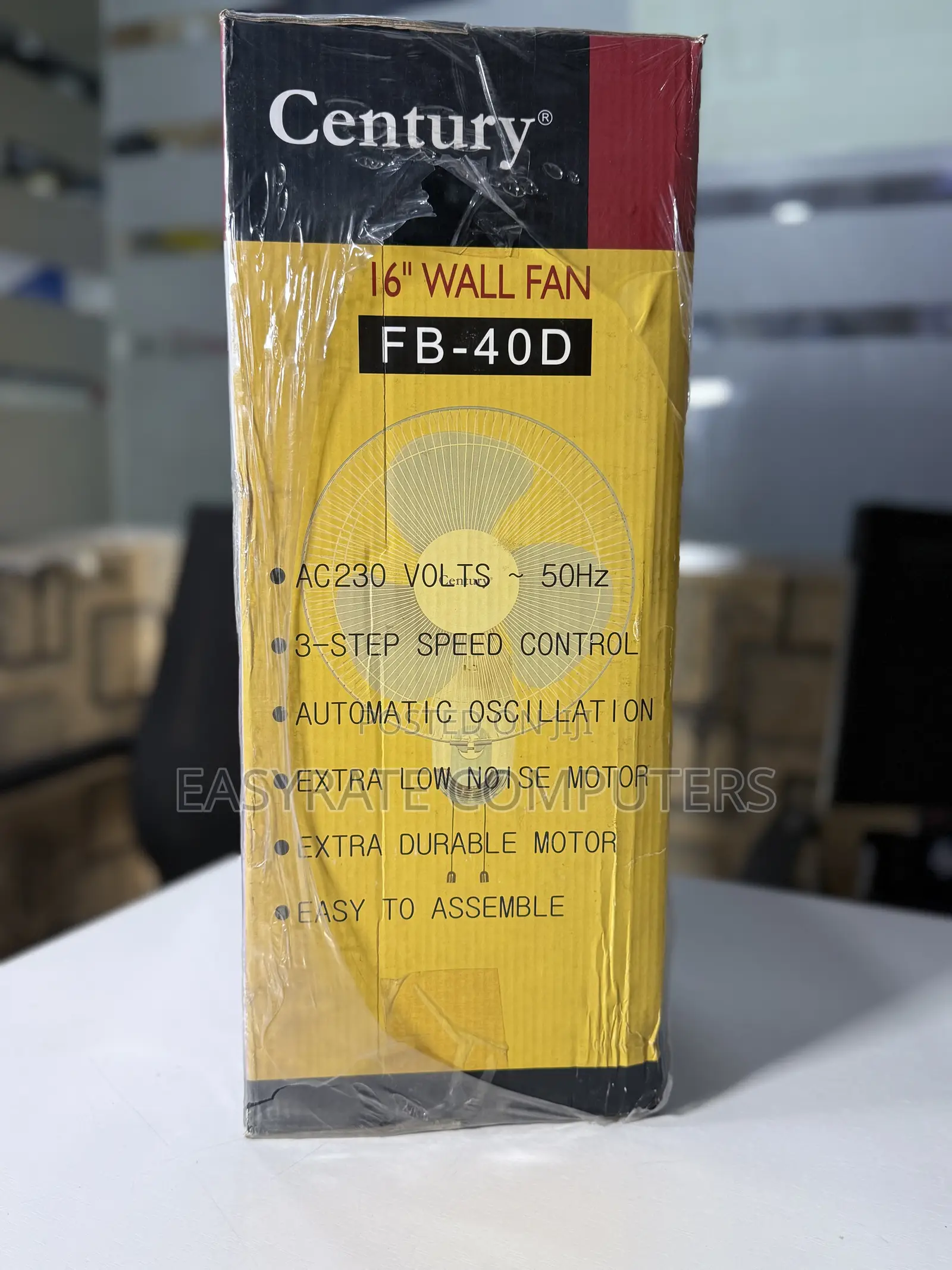 Century Wall Fan 16”