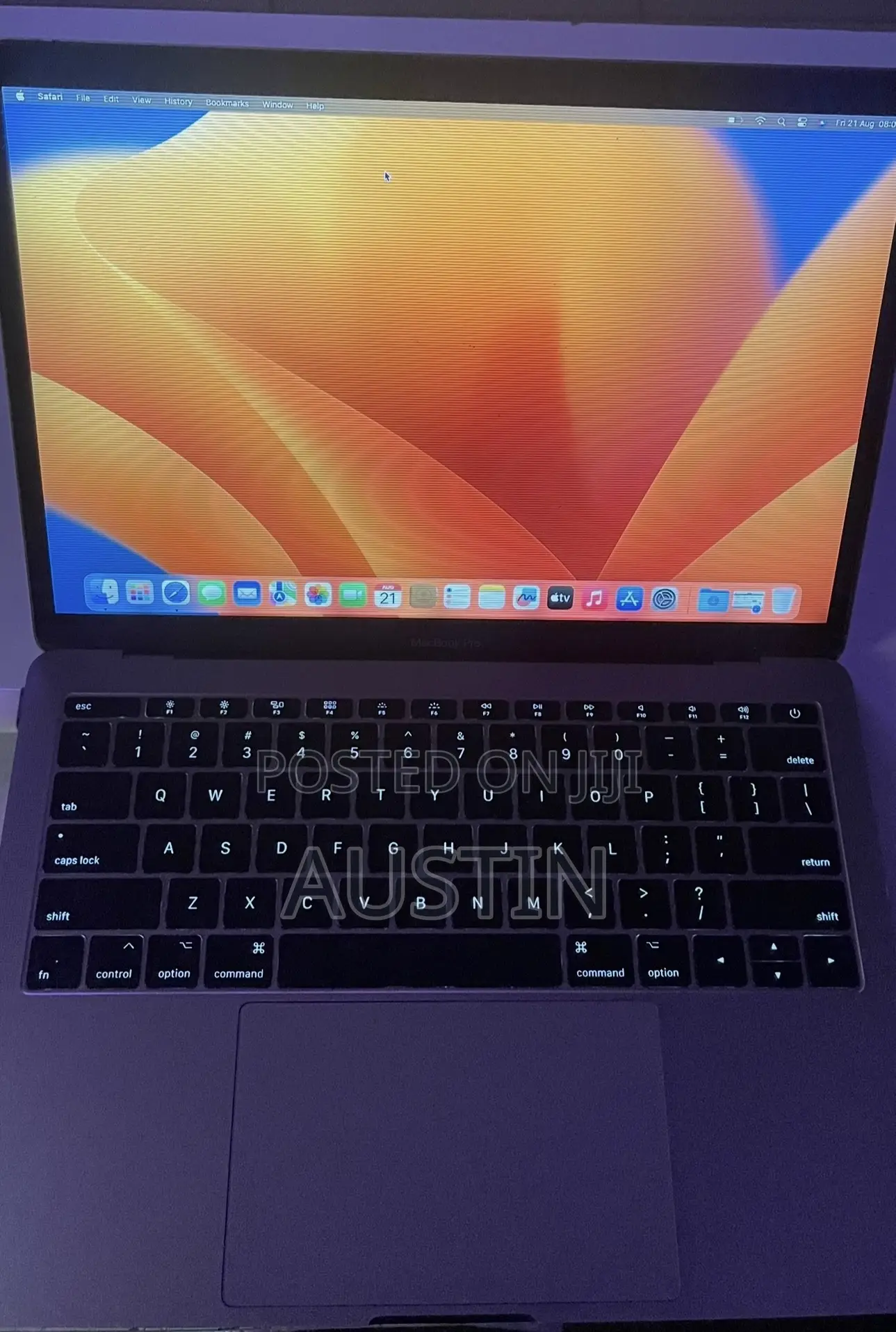 Laptop Apple MacBook Pro 2017 8GB Intel Core i5 SSD 256GB