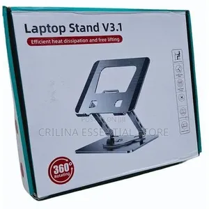 360-Degree Rotating Base Laptop Stand