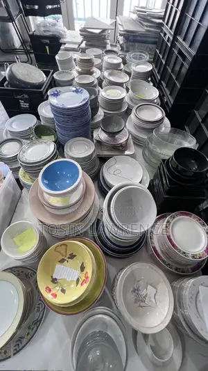 House Hold Furnitures- Plates Etc