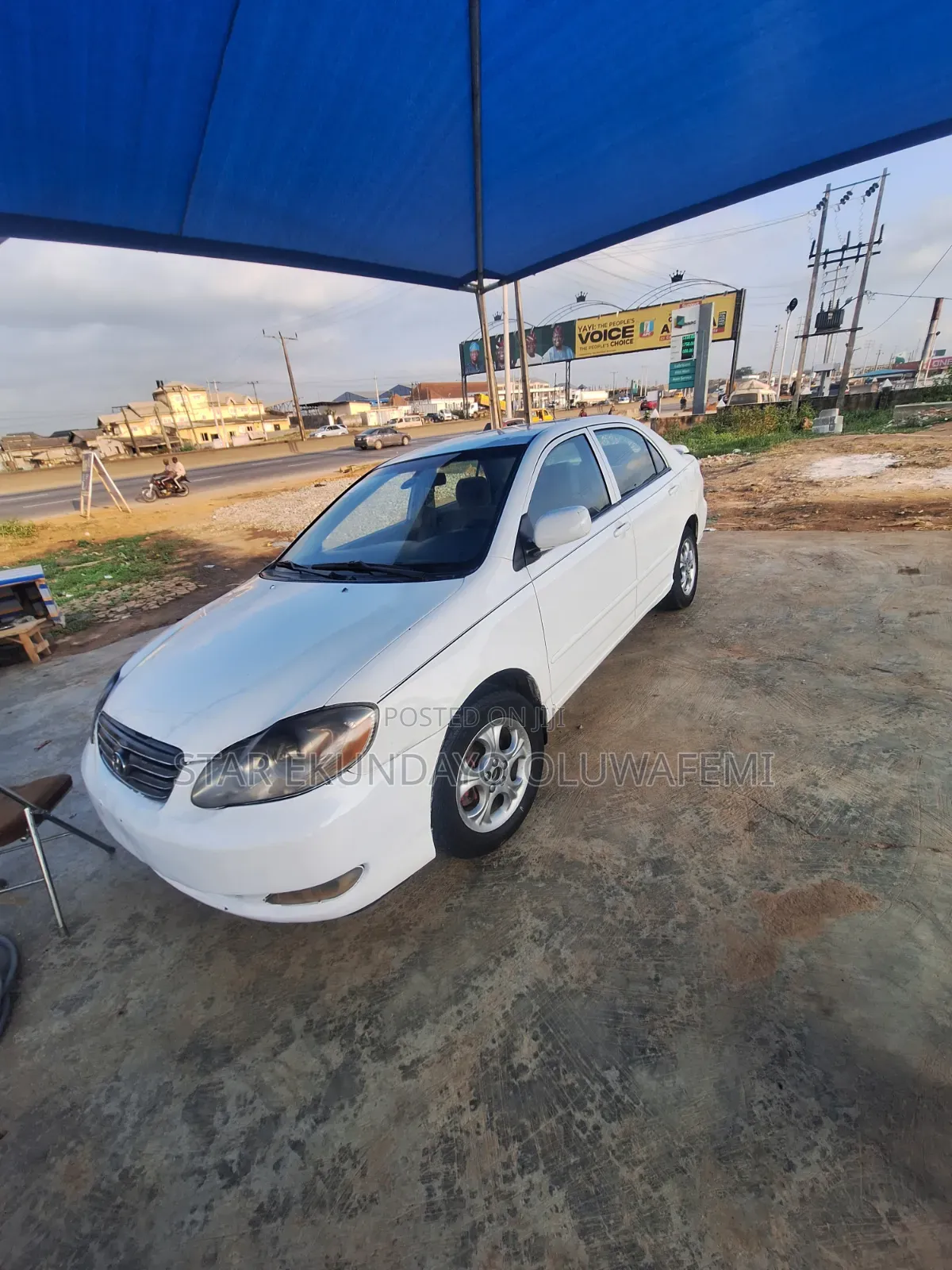 Toyota Corolla LE 2007 White