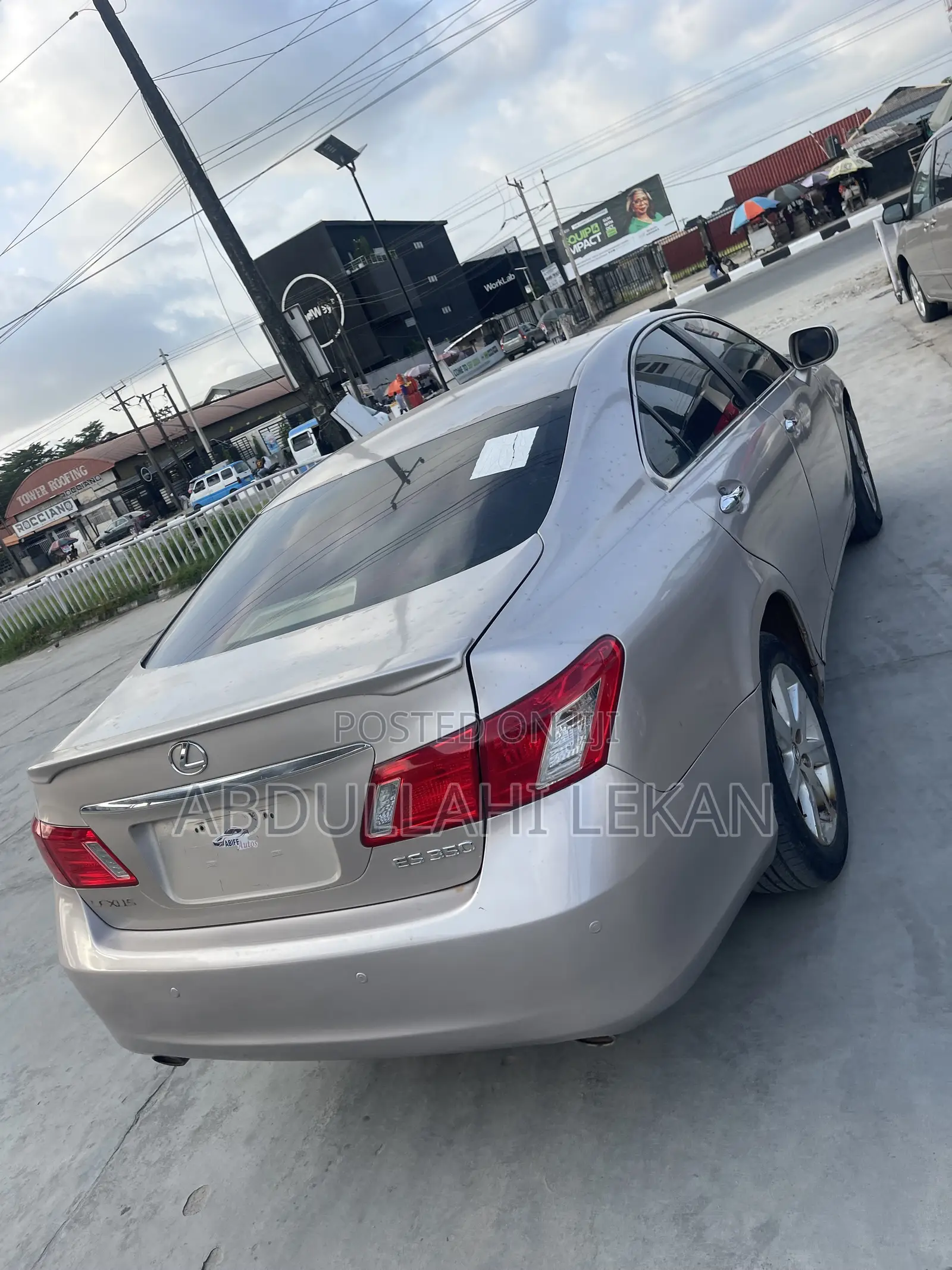 Lexus ES 350 2008 Gold