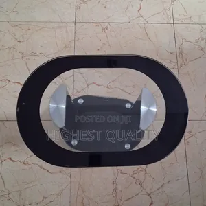 Small Oval Glass Center Table