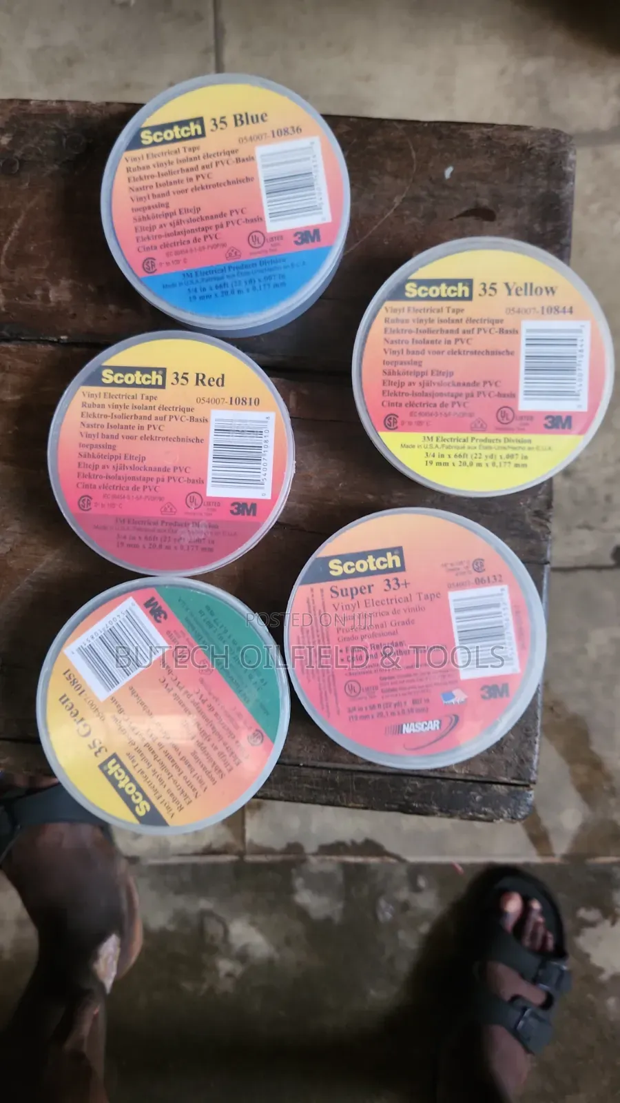 3M Scotch Vinyl Electrical Insulation Tape
