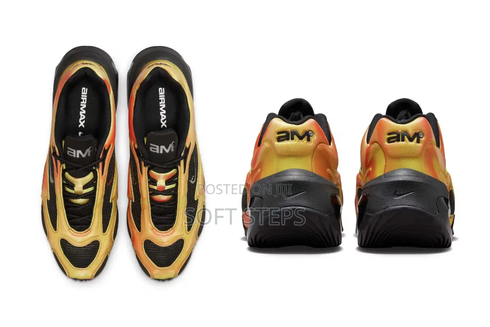 Nike Air Max Muse Black/Metallic Silver & "Bruce Lee"