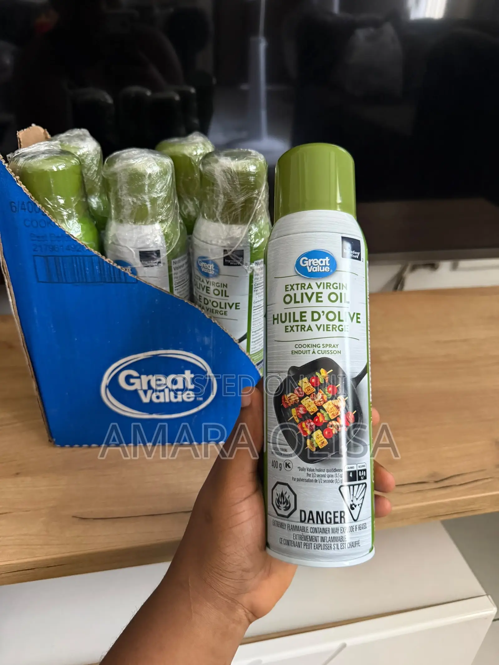 Great Value Extra Virgin Olive Oil Spray