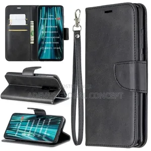 For Xiaomi Redmi Note 8 Pro Retro Lambskin Pure PU Leather Pouch