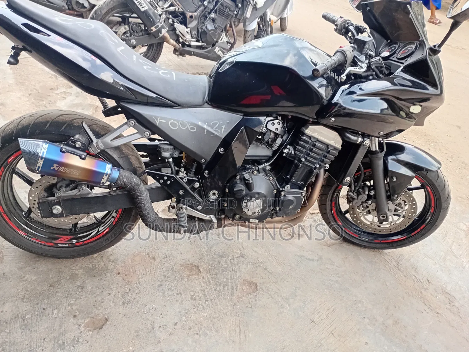 Kawasaki Z750 2014 Black