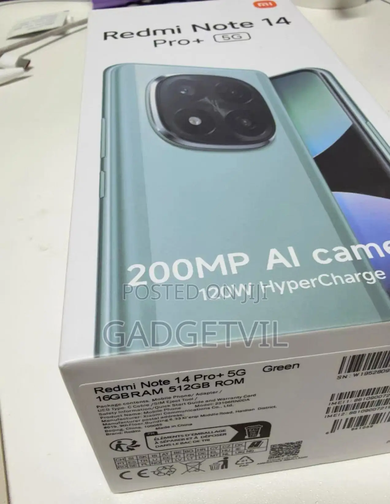New Xiaomi Redmi Note 14 Pro+ 512 GB Blue