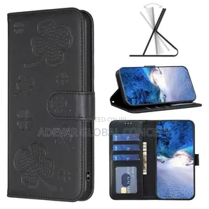 Wallet Flip Case Cover for Oppo A93 5G 3D Lucky Grass Protect Pouch