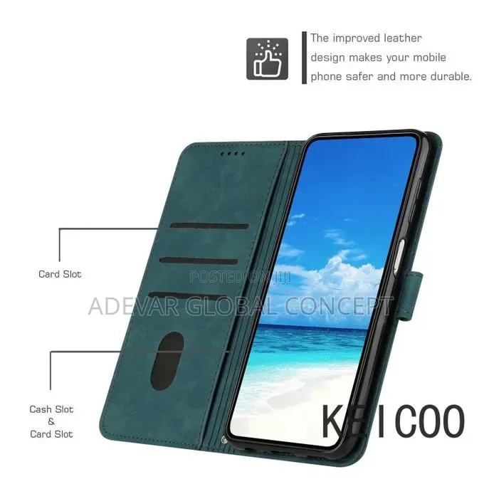 Tecno Spark 20 Pro Love Leather Case Soft TPU Stand Pouch