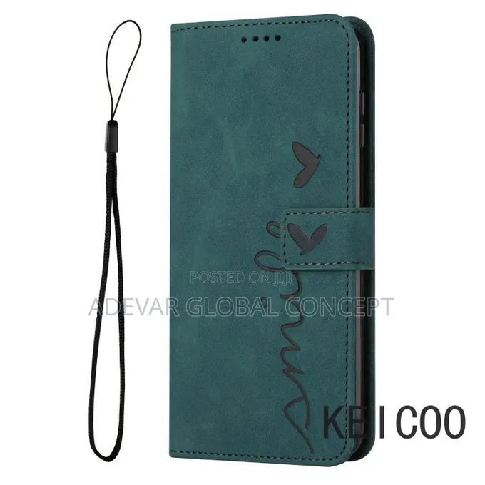 Tecno Spark 20 Pro Love Leather Case Soft TPU Stand Pouch