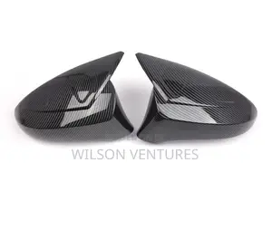 IS250 Upgrade Side Mirror Cover Cap Glossy Carbon Fiber