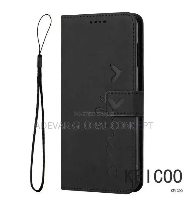 Tecno Spark 20 Pro Love Leather Case Soft TPU Stand Pouch