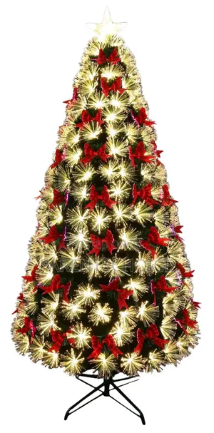 Starlight Ribbon Christmas Tree With Light - 5ft / 6ft /7ft