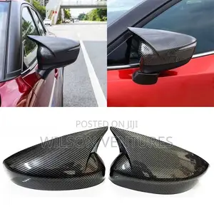 C300 Upgrade Side Mirror Cover Carbon Fiber Glossy