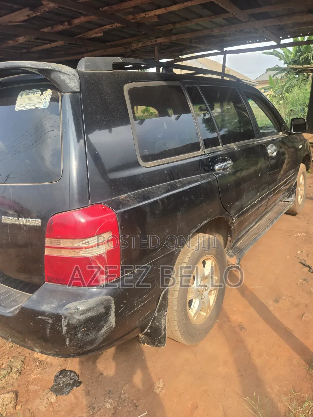 Toyota Highlander 2003 Black