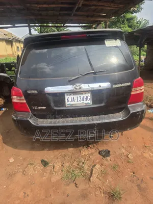 Toyota Highlander 2003 Black