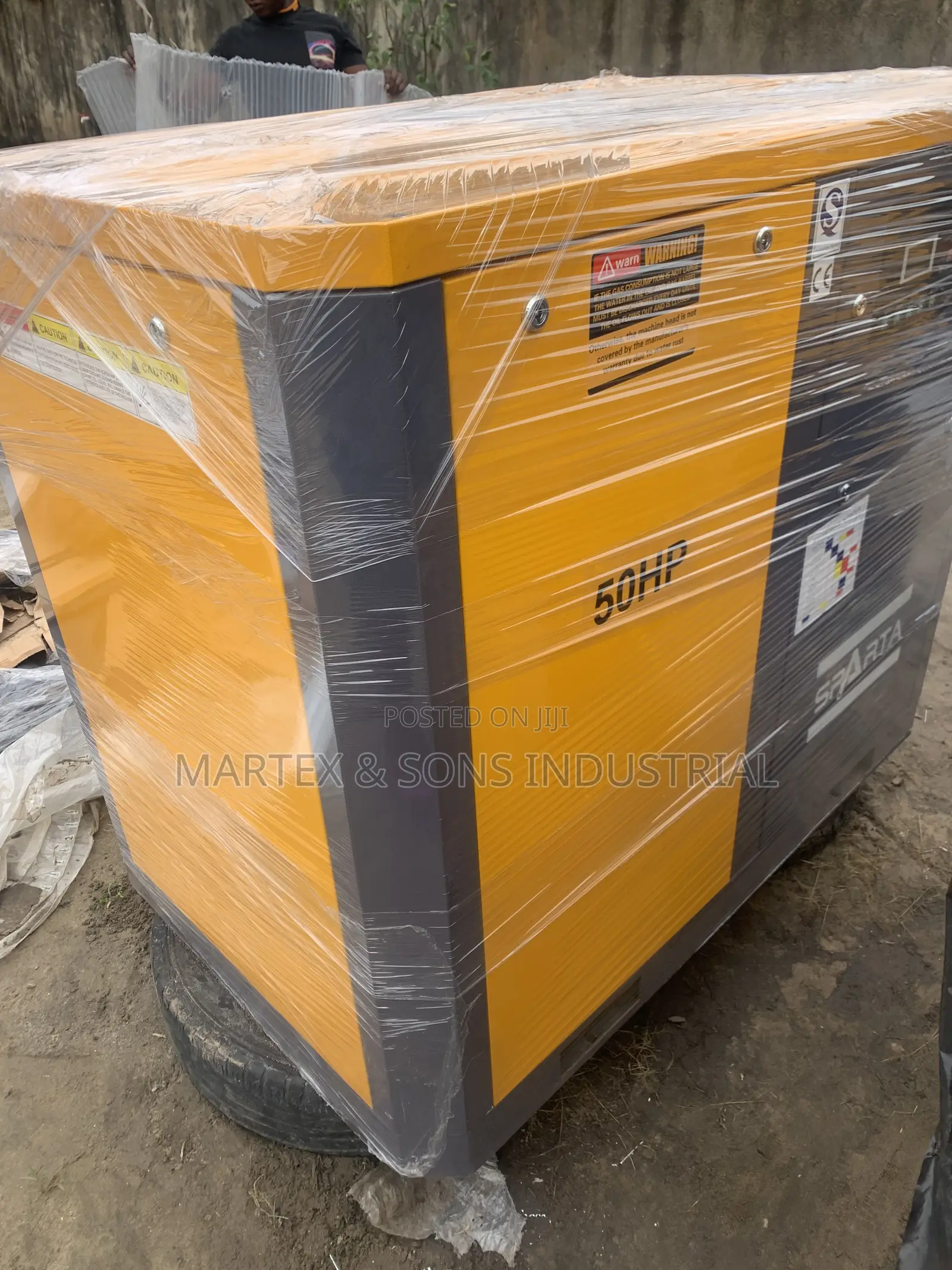 10Bar 37kw 50Hp Industrial Screw Air Compressor