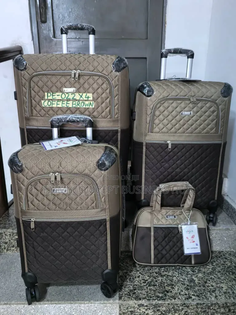 4 in One Leather Travelling Bag