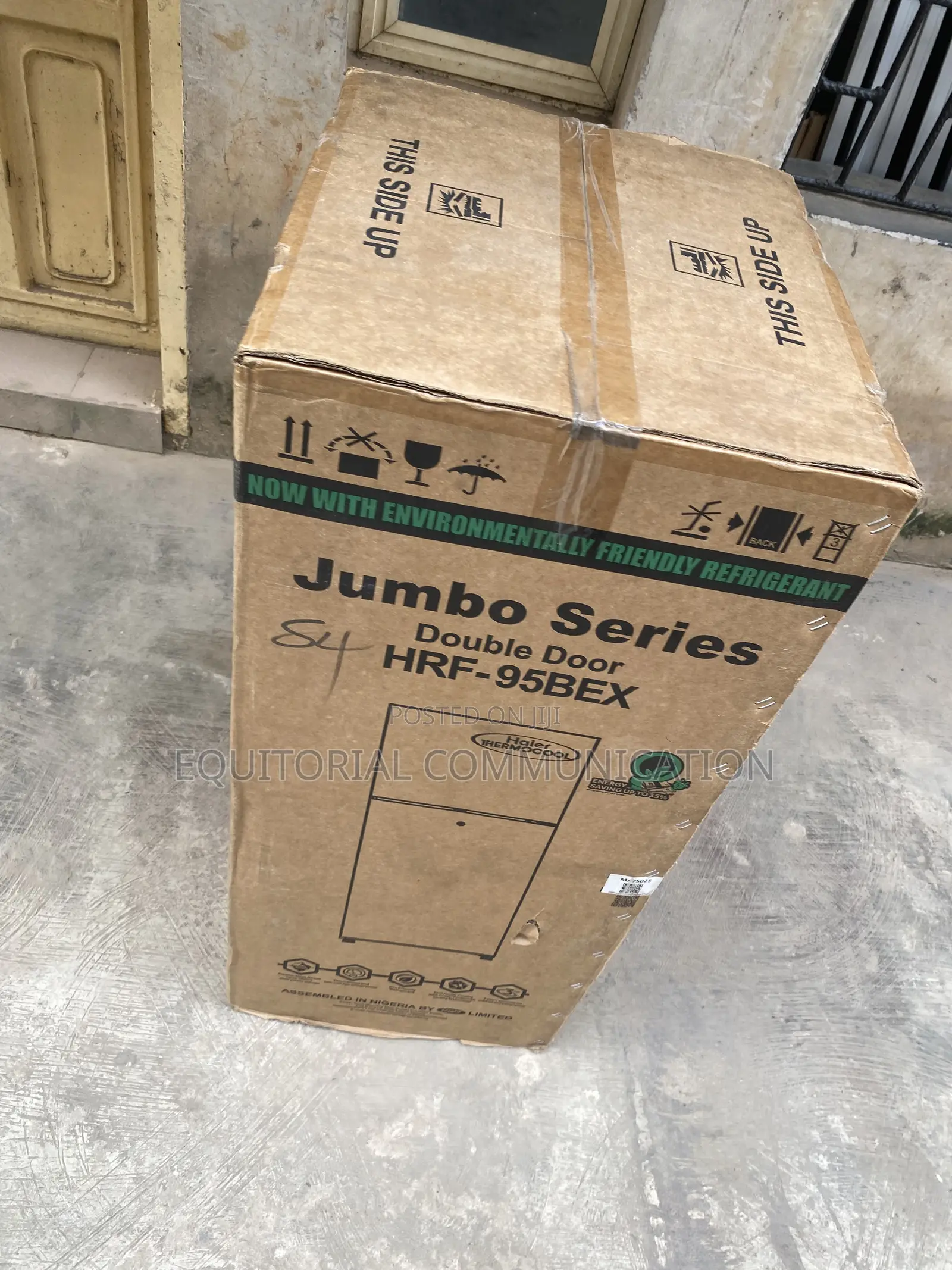 Haier Thermocool Double Door Jumbo Fridge Model HRF-95BEX