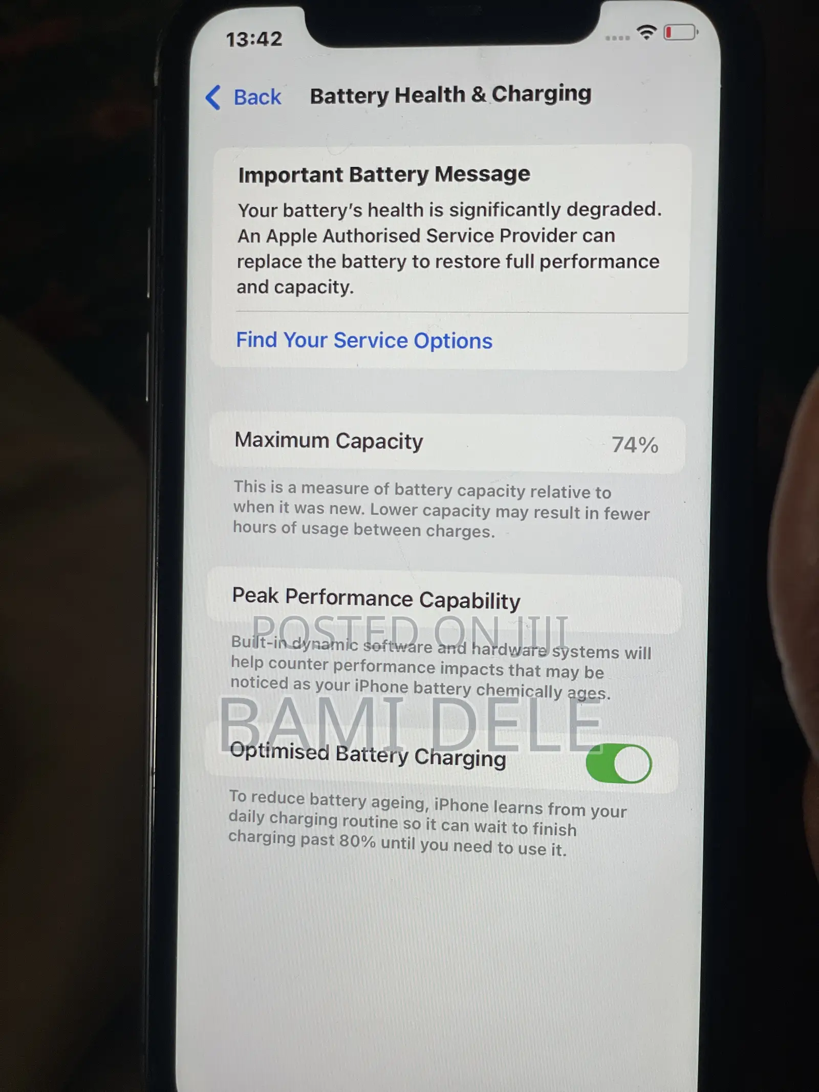 Apple iPhone 11 64 GB Black