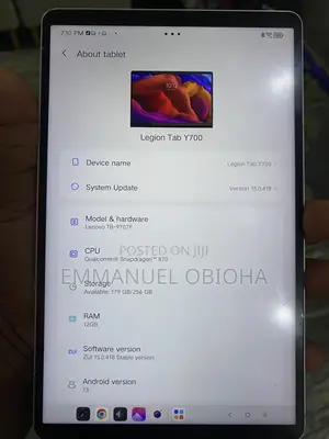 Lenovo Legion Y700 256 GB White