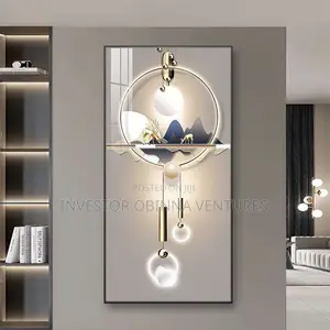 Modern Light Luxury Entrance Wall Art Canvas Print