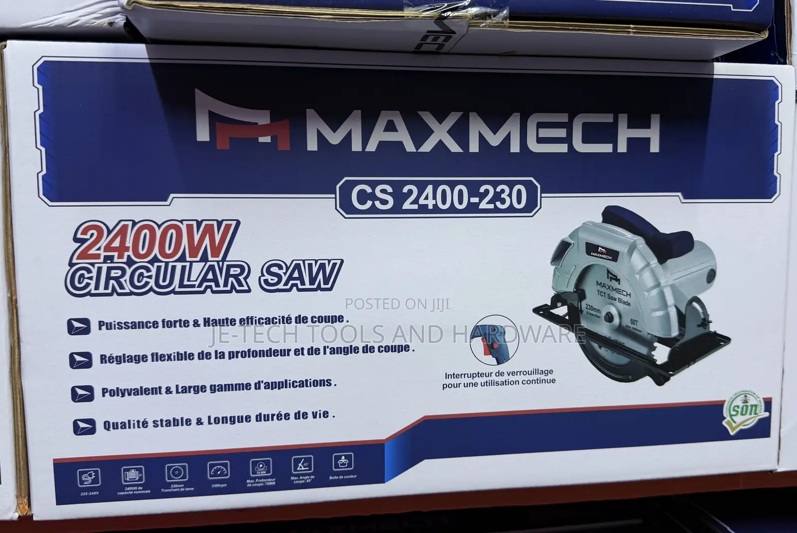 Maxmech CS 2400-230 2400W Circular Saw