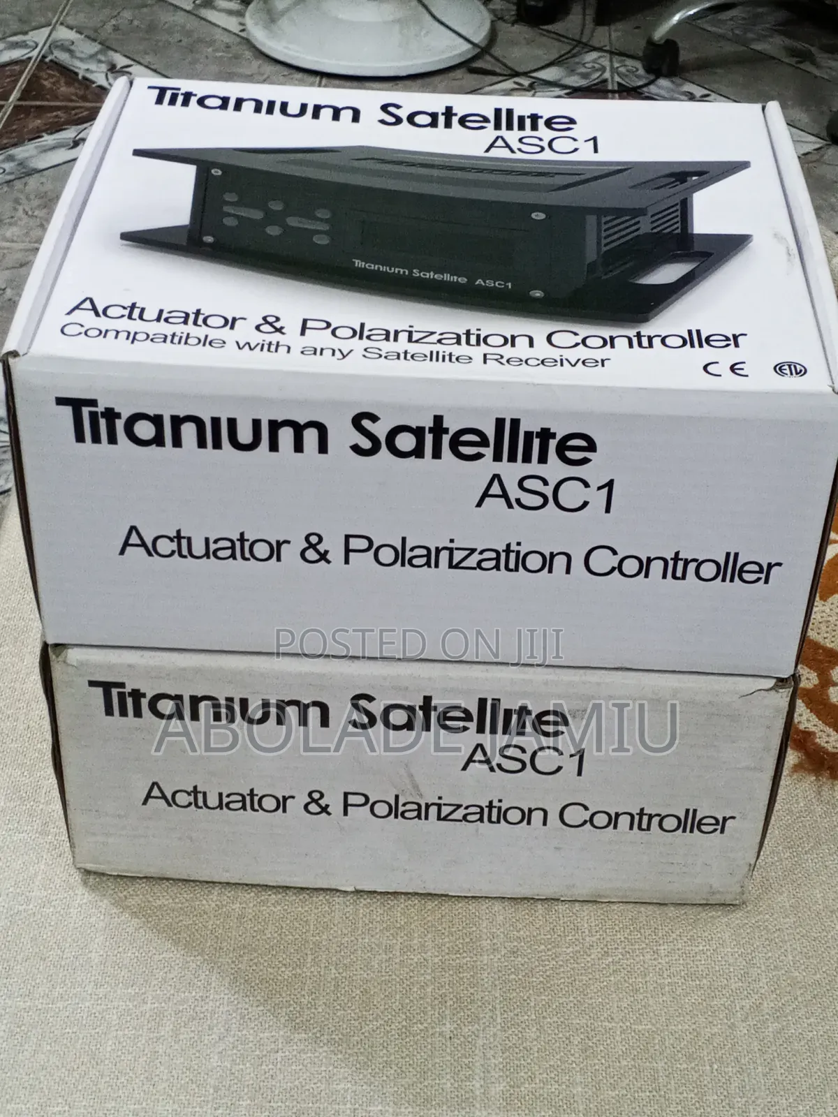 Titanium Satellite ASC1 Actuator & Polarization Controller