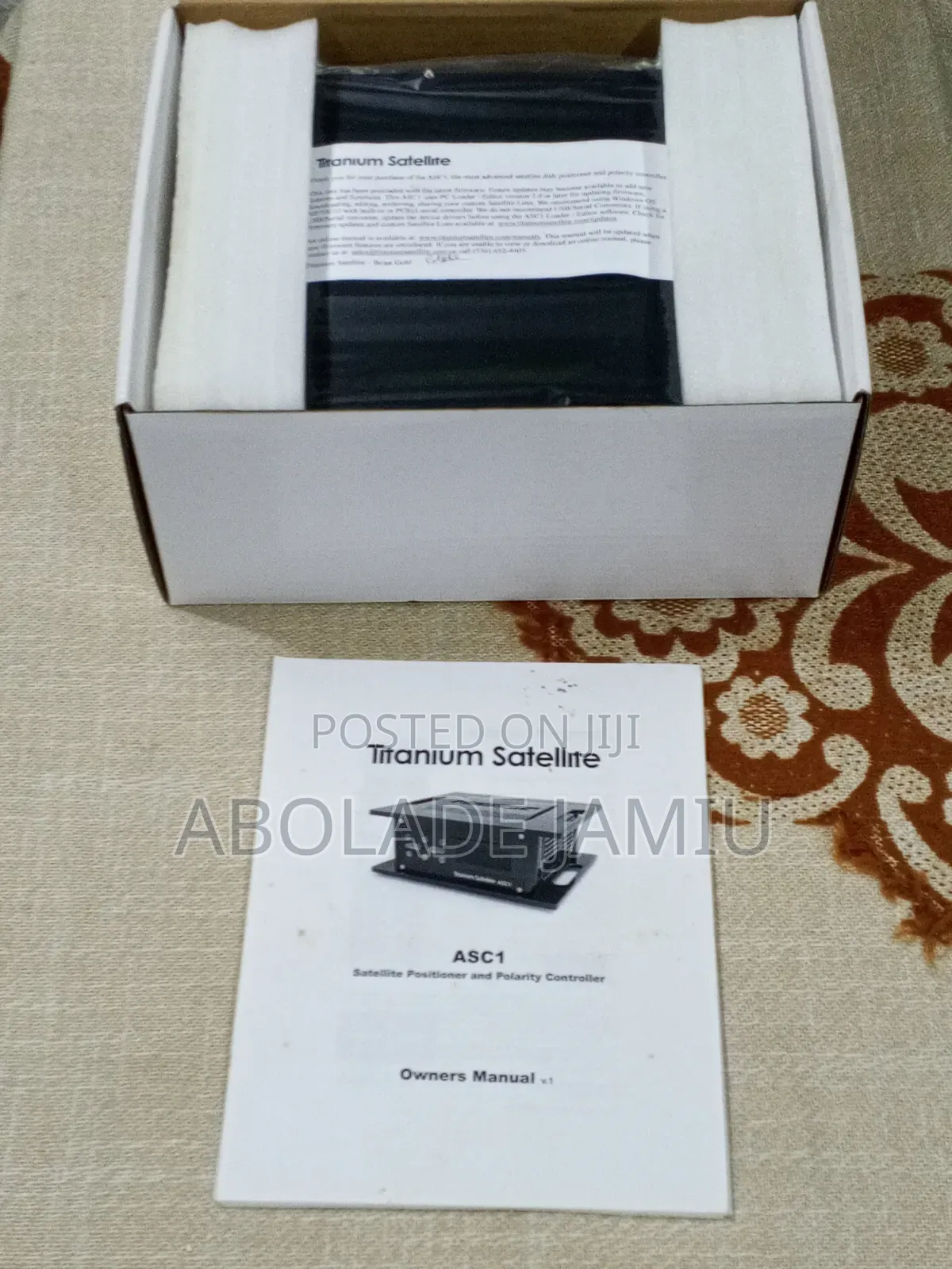 Titanium Satellite ASC1 Actuator & Polarization Controller