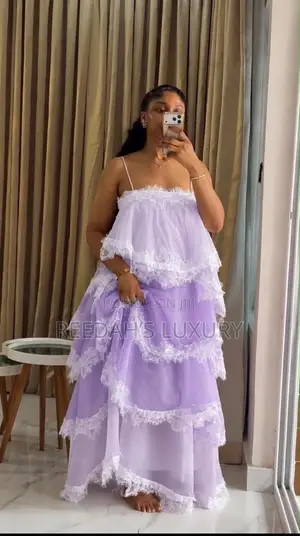 Luxury Caribbean Maxi Gown/Dress