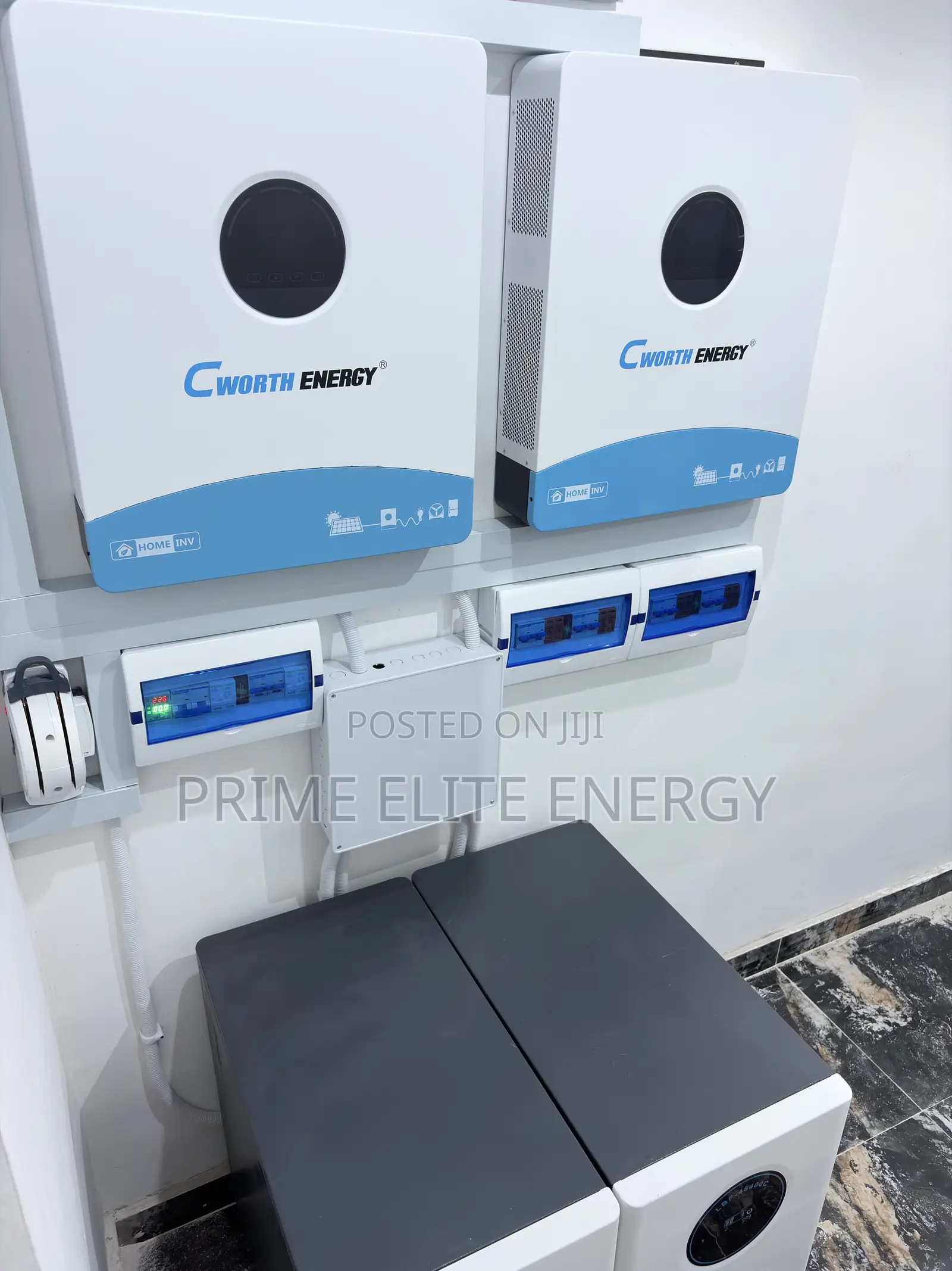 Cworth Energy 24kva System With 40kwh Lithium Battery Backup