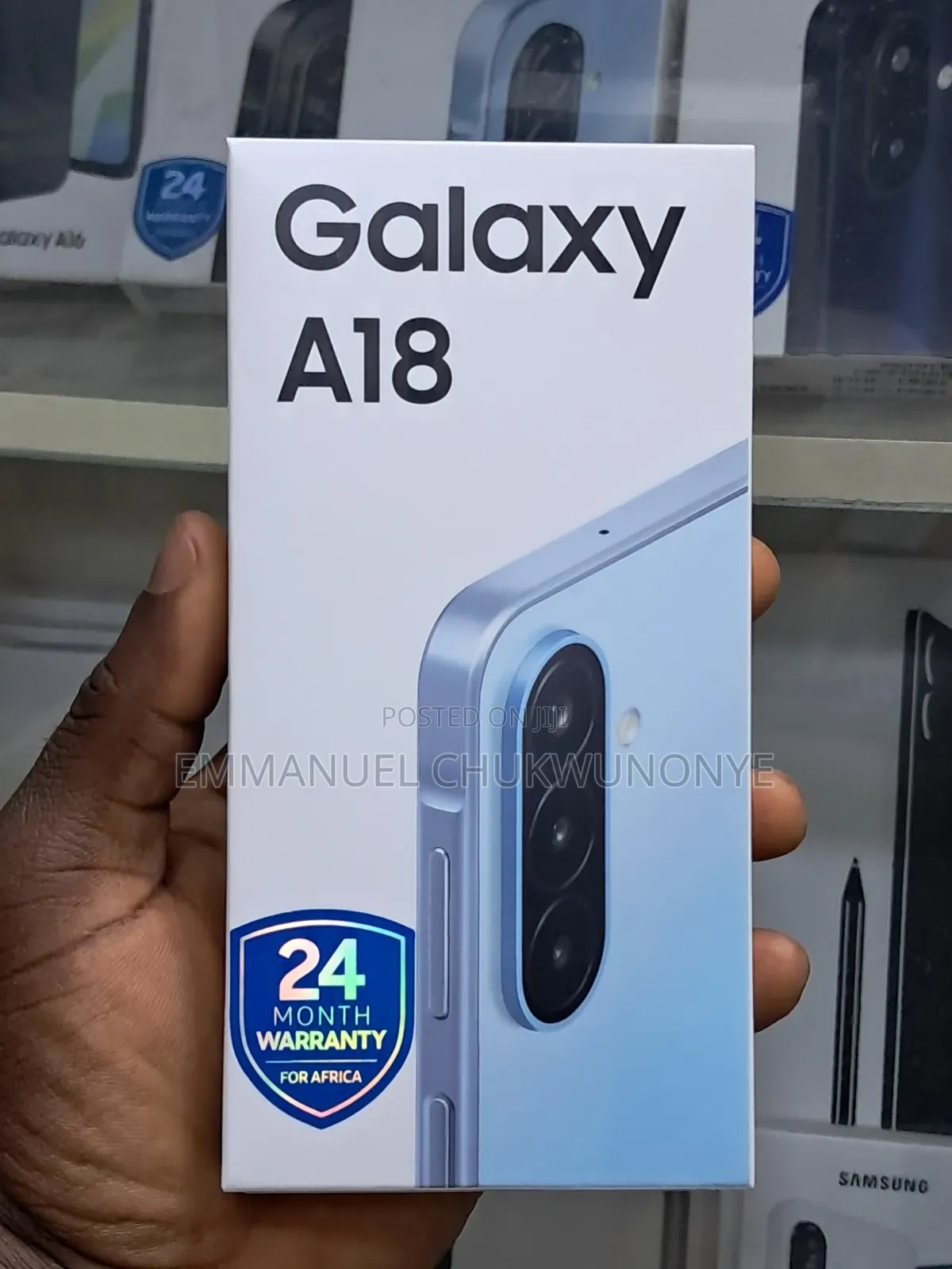 New Samsung Galaxy A18 128 GB Silver