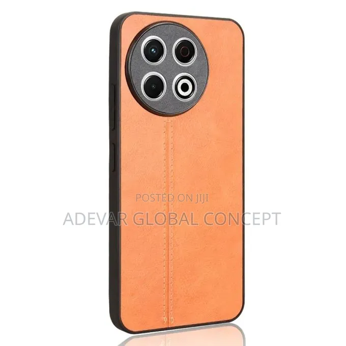 Cow Pattern Sewing Phone Case Pouch for Tecno Spark 30 Pro 4G