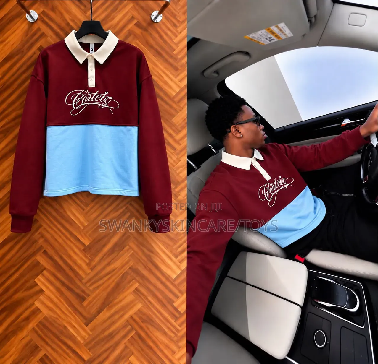 Long Sleeve Collarneck Oolos