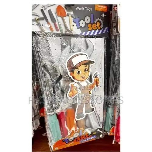 Kids' Toy Construction and Tool Set