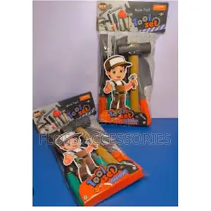 Kids' Toy Construction and Tool Set