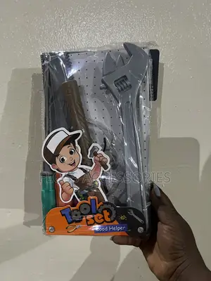 Kids' Toy Construction and Tool Set