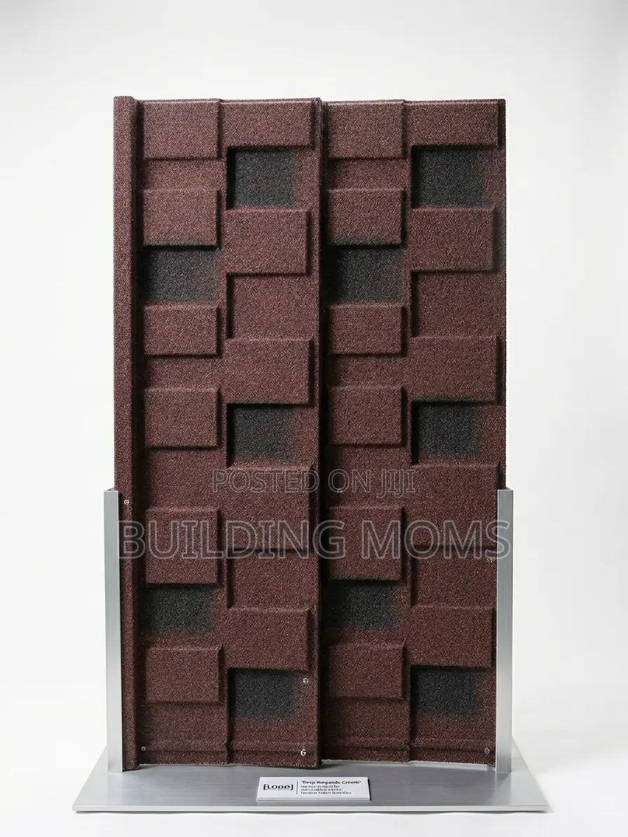 Coffe Brown Shingle With Black Patch