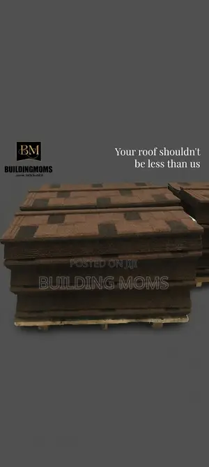 Coffe Brown Shingle With Black Patch