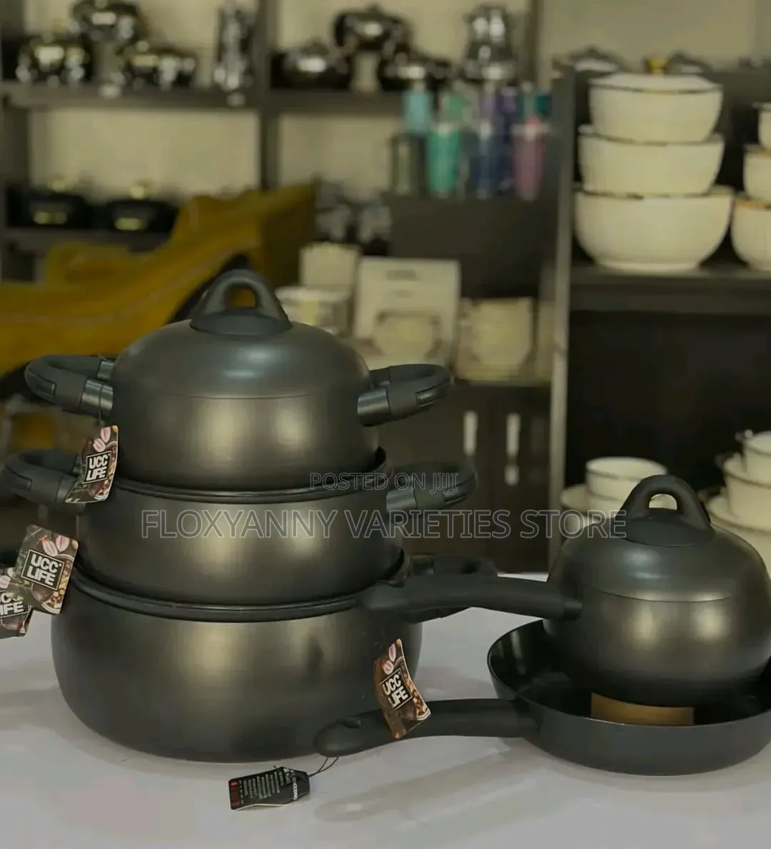9pcs UCC Life Forged Series Quality Granite Coating Cookware